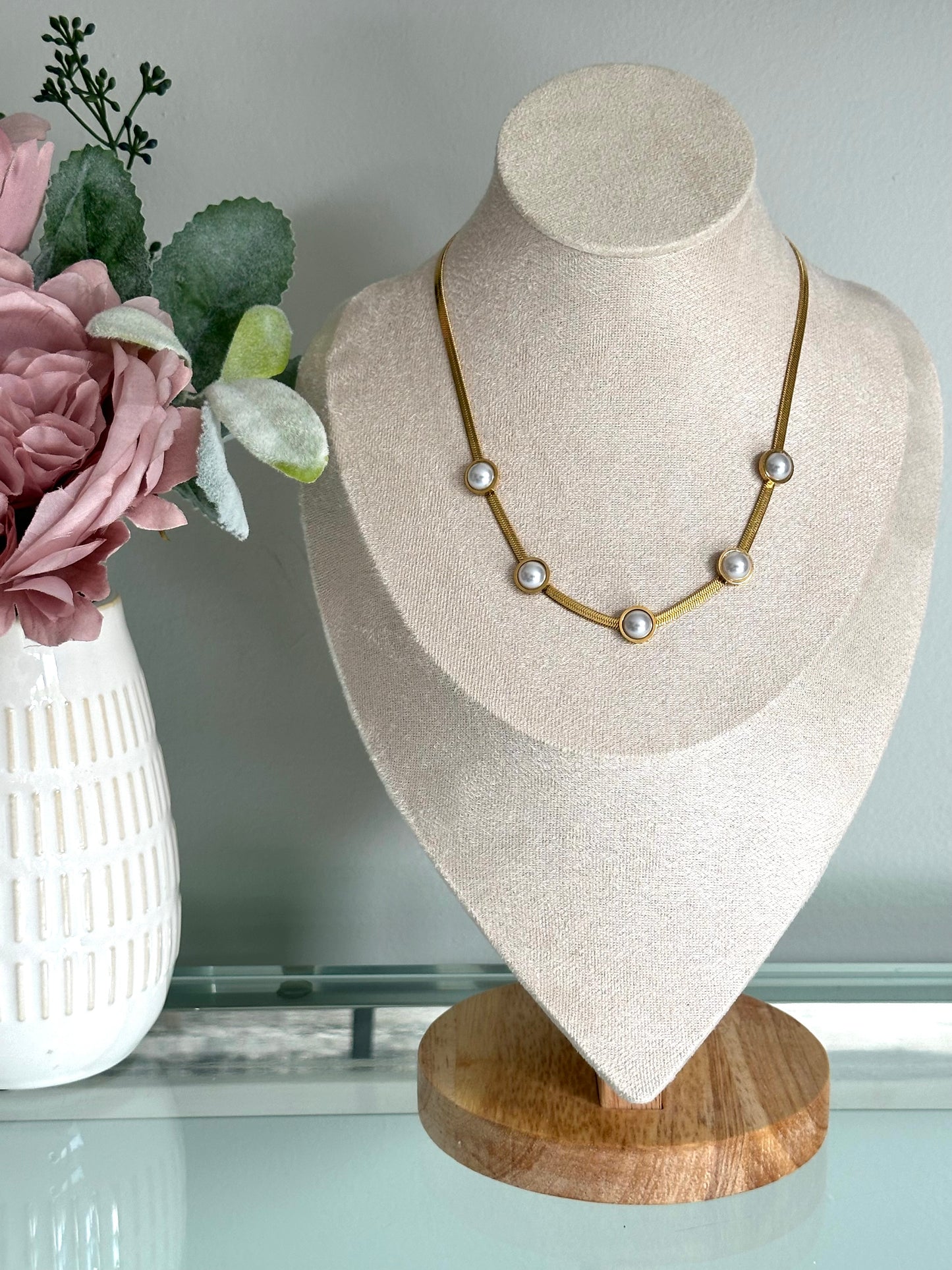 Multi Pearl Necklace