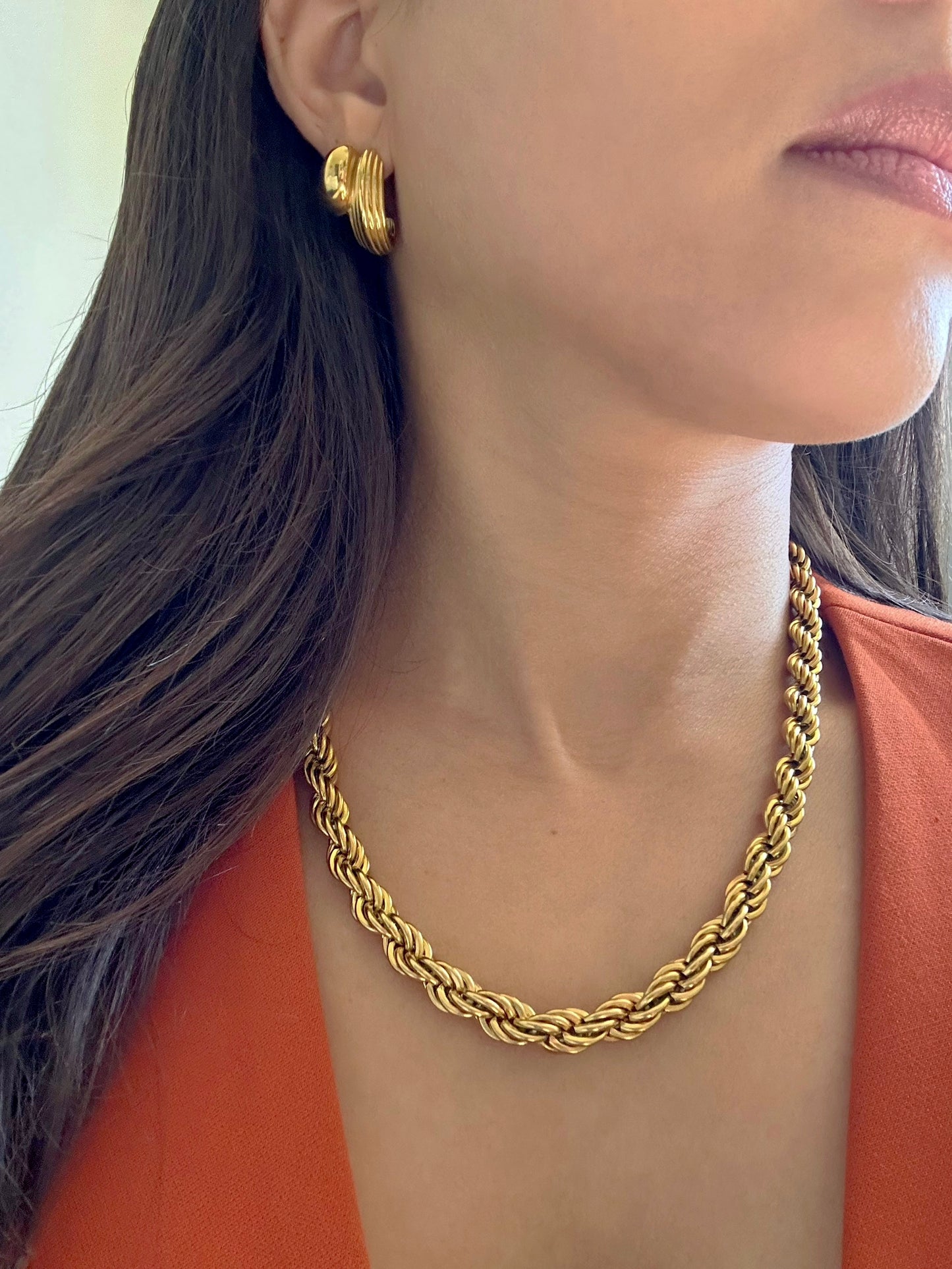 Chunky Rope Necklace