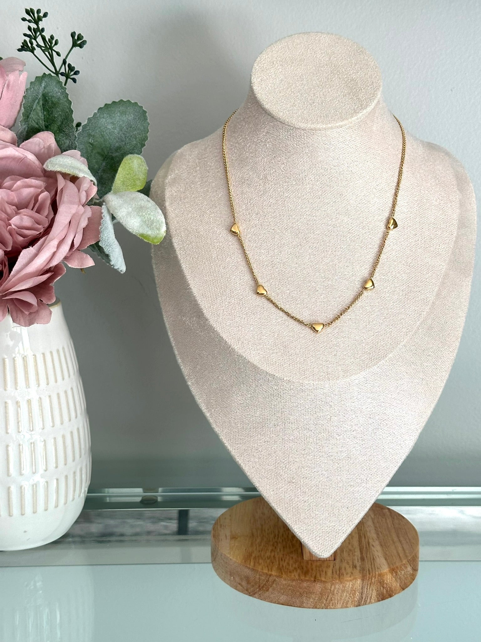 Star Heart Necklace – Jacora Jewelry Star Heart Necklace – Jacora Jewelry